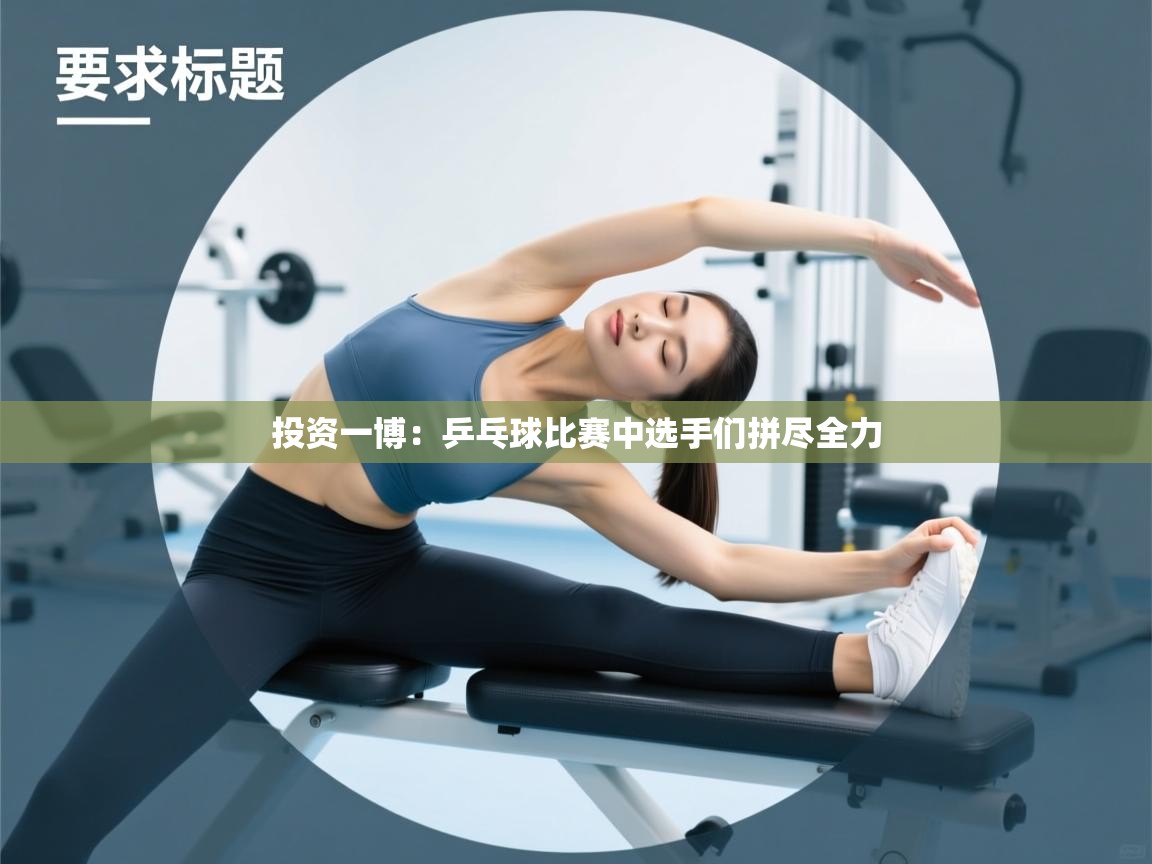 投资一博:乒乓球比赛中选手们拼尽全力 第2张